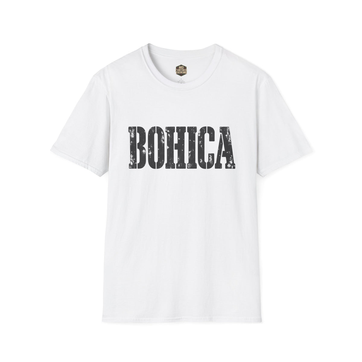 BOHICA Dark Mode Veteran T-Shirt | Military Humor Shirt | No Further Tasking