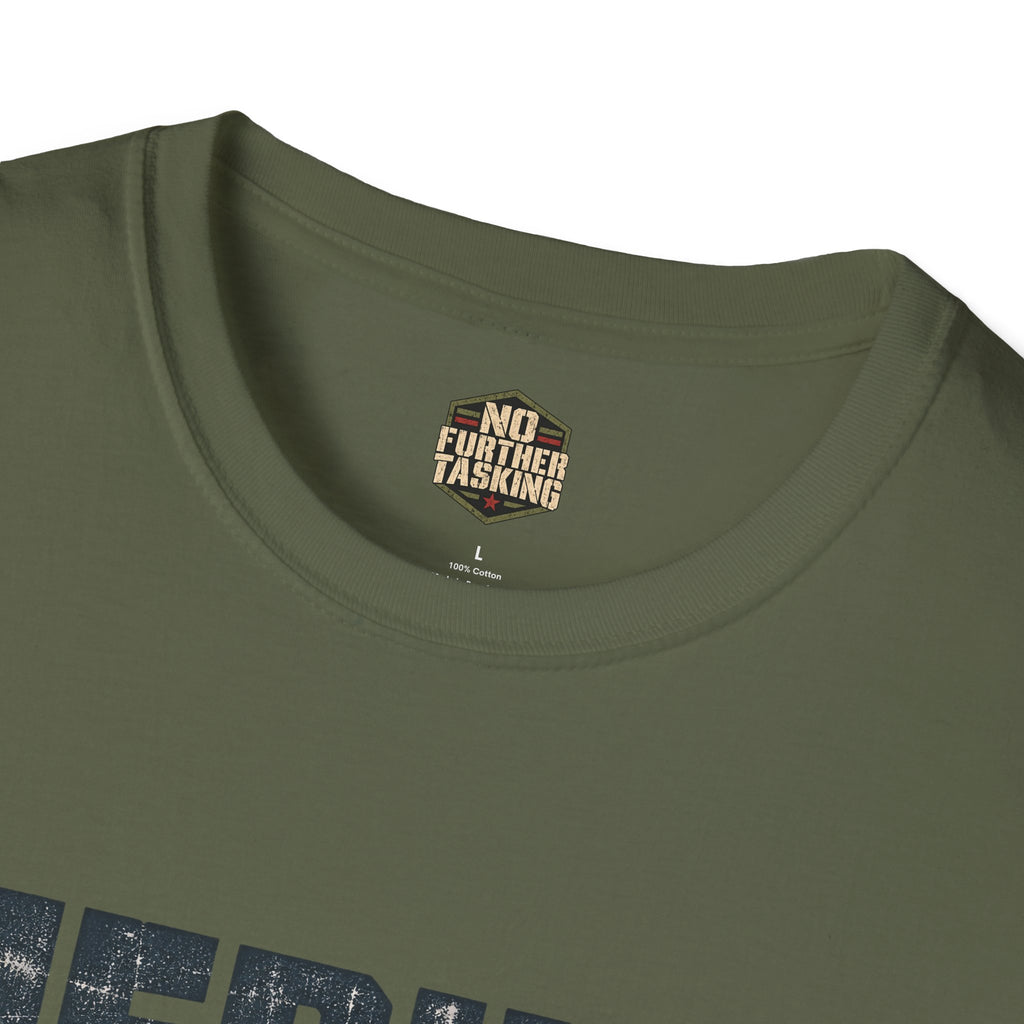 Medium Speed, Some Drag Veteran T-Shirt | Retired High Speed Humor