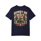 Hurry Up & Wait Veteran T-Shirt – Military Humor Tee