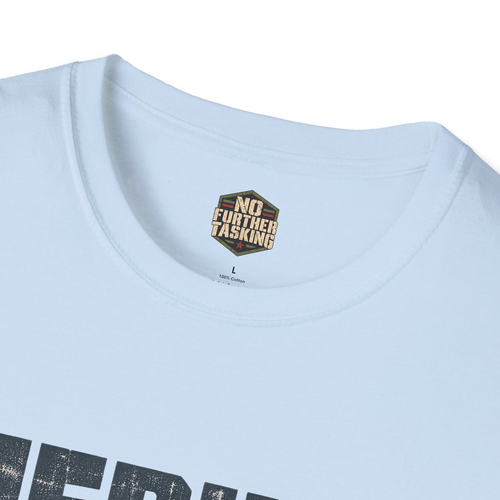 Medium Speed, Some Drag Veteran T-Shirt | Retired High Speed Humor