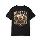 Hurry Up & Wait Veteran T-Shirt – Military Humor Tee