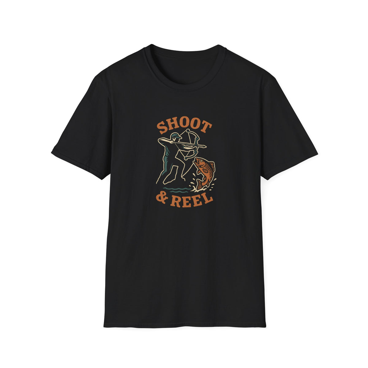 Bow Fishing Action T-Shirt