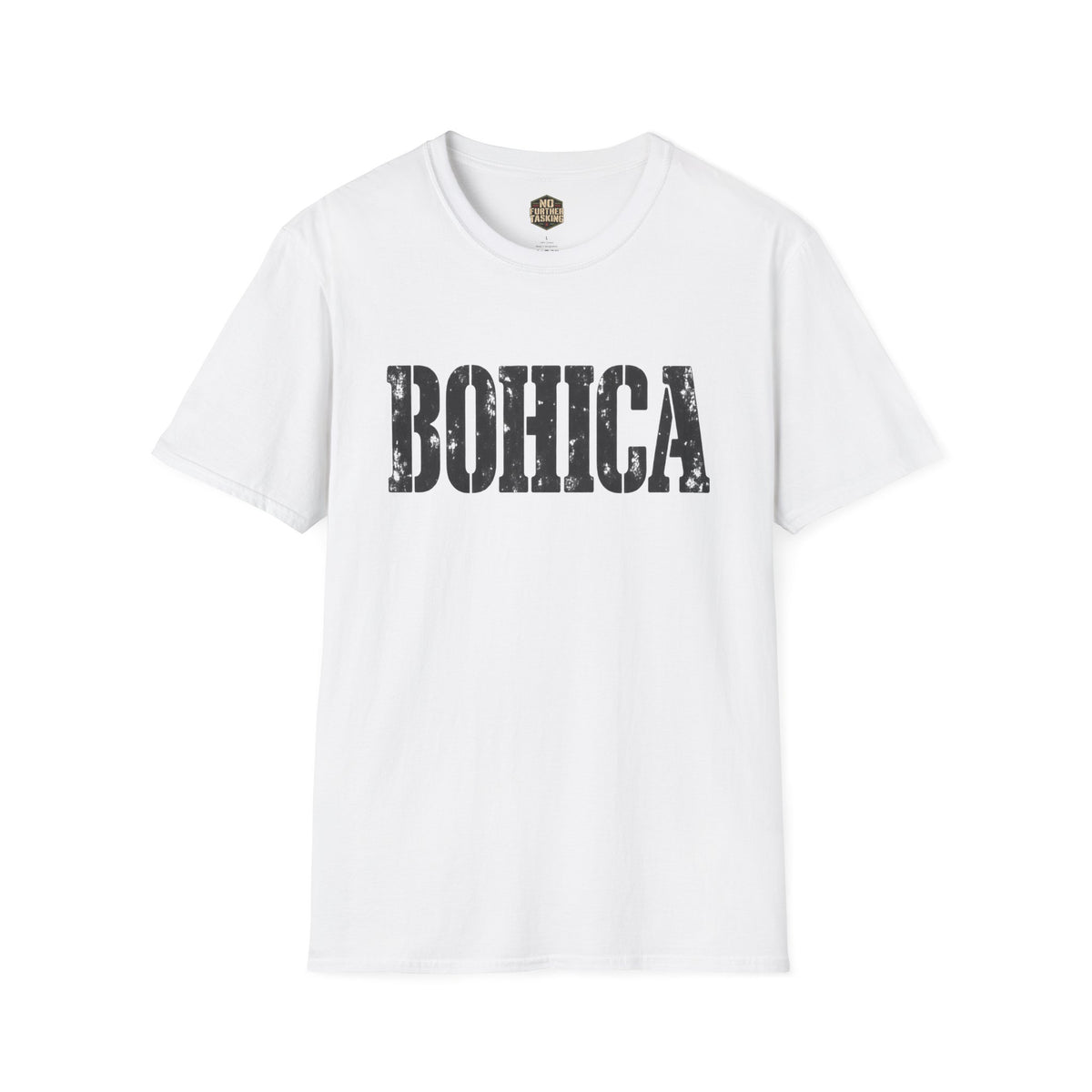 BOHICA Dark Mode Veteran T-Shirt | Military Humor Shirt | No Further Tasking