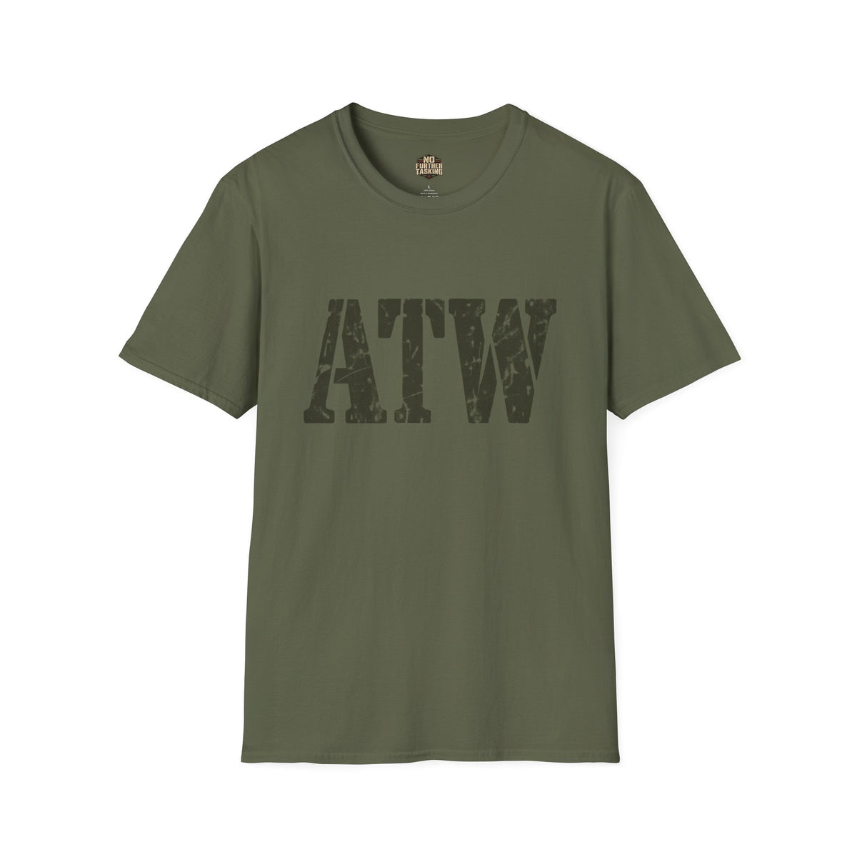 ATW All The Way Airborne Veteran T-Shirt | No Further Taskin