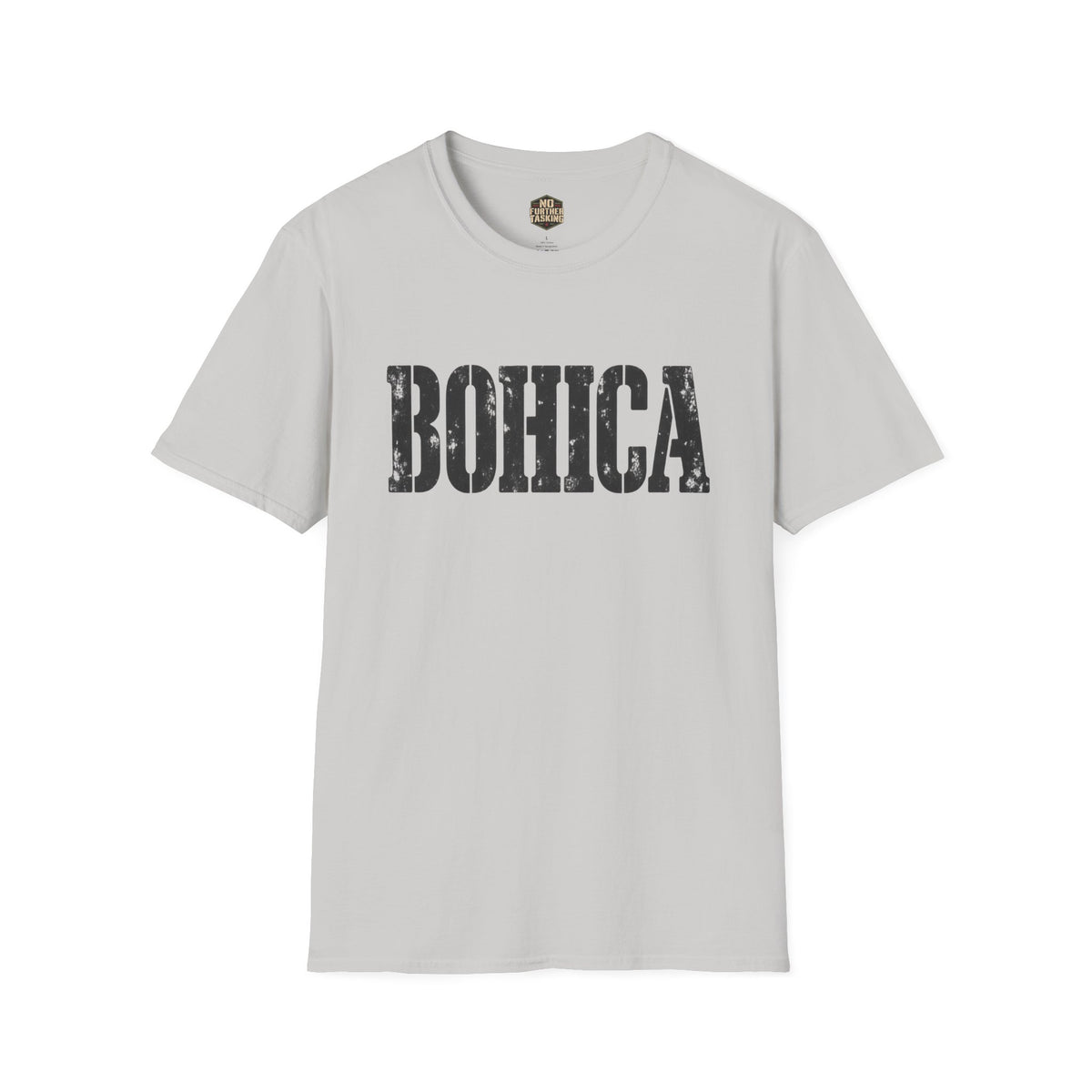 BOHICA Dark Mode Veteran T-Shirt | Military Humor Shirt | No Further Tasking