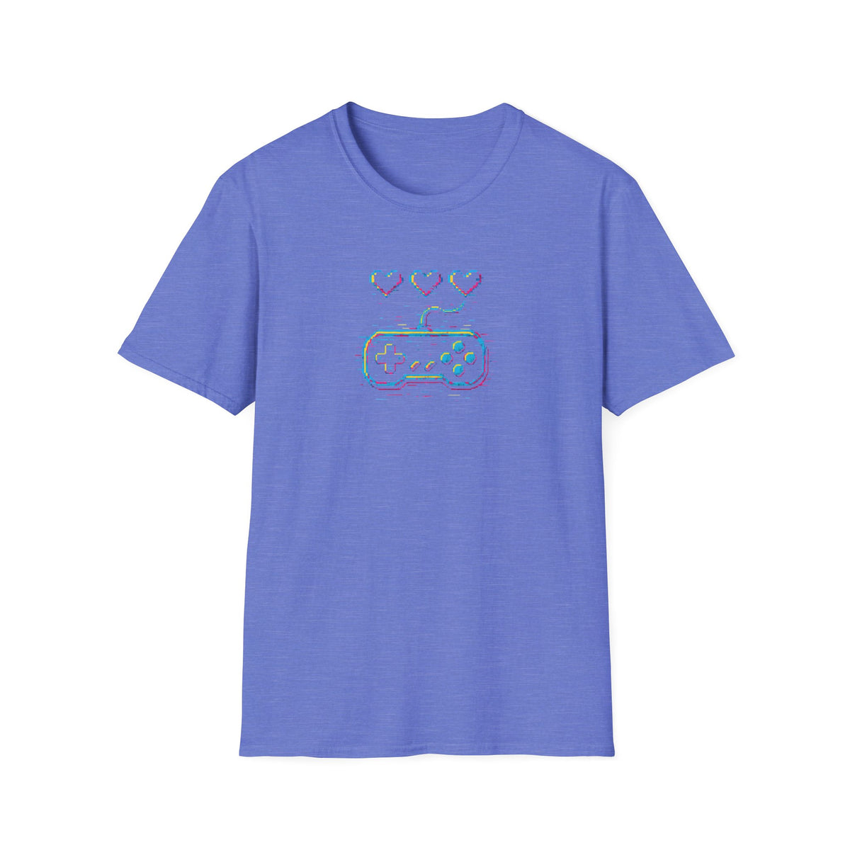Three Hearts Gaming Controller T-Shirt