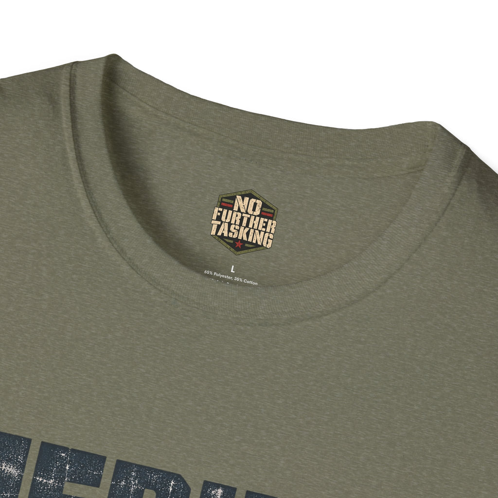 Medium Speed, Some Drag Veteran T-Shirt | Retired High Speed Humor